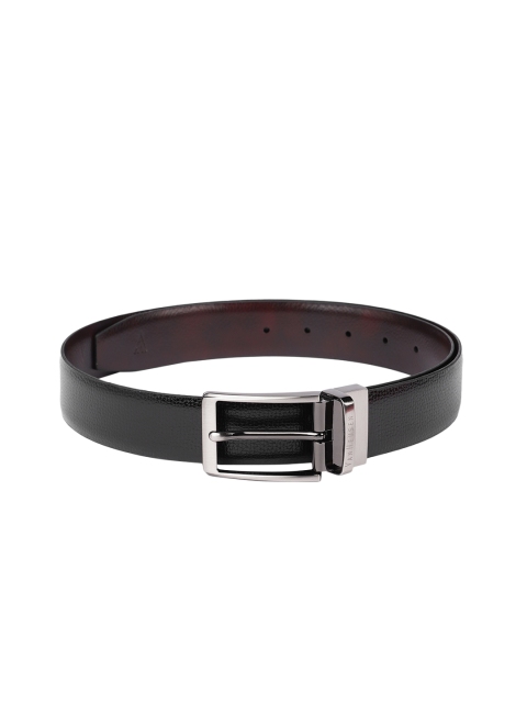 

Van Heusen Men Black & Brown Reversible Leather Formal Belt