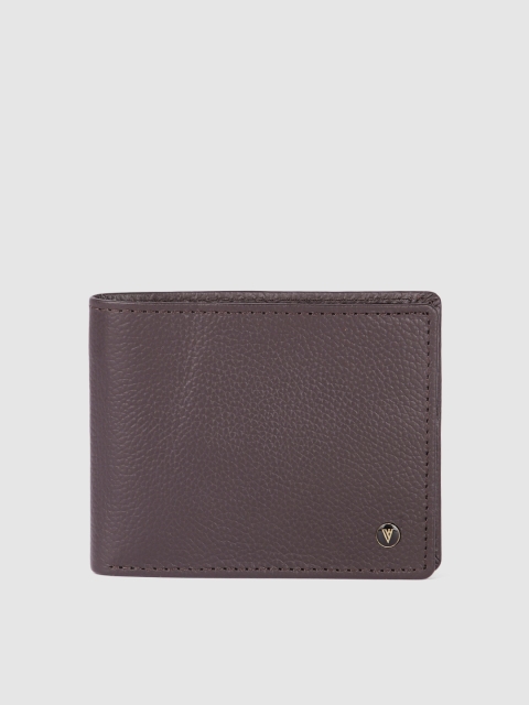 

Van Heusen Men Brown Leather Two Fold Wallet