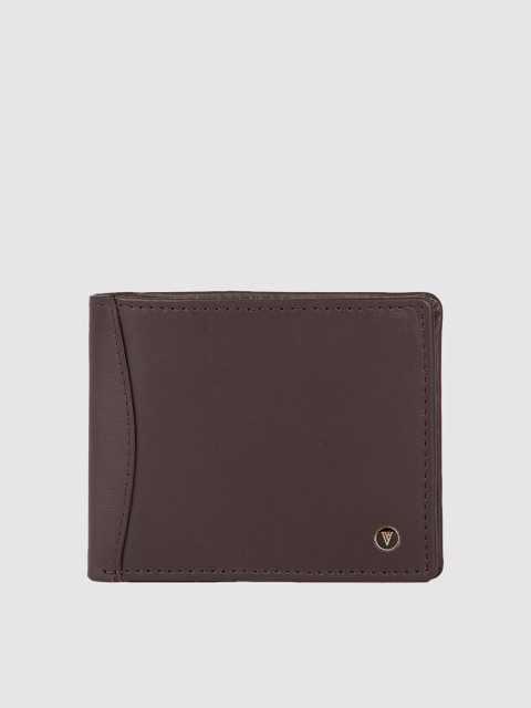 

Van Heusen Men Brown Leather Two Fold Wallet
