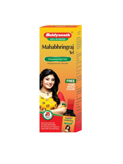 

Baidyanath Mahabhringraj Tel 180 ml, Transparent