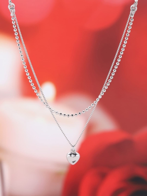 

VANBELLE 925 Sterling Silver Layered Necklace