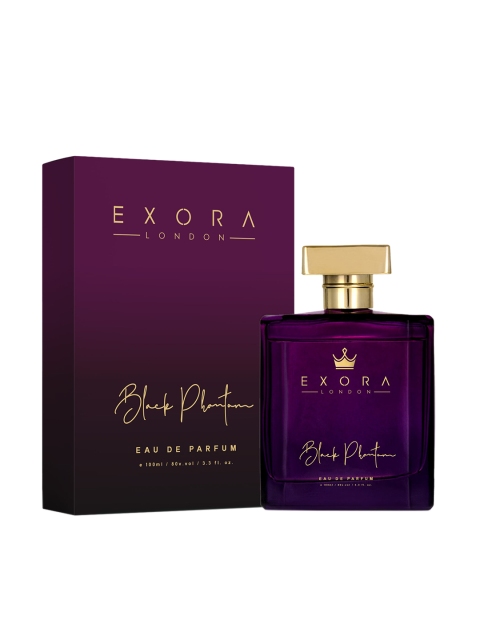

EXORA Black Phantom Eau De Parfum -100 ml, Purple