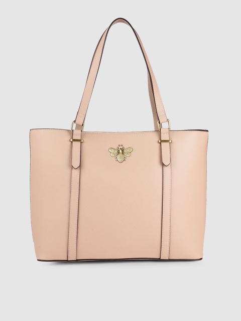 

Accessorize Nude-Coloured Solid Shoulder Bag