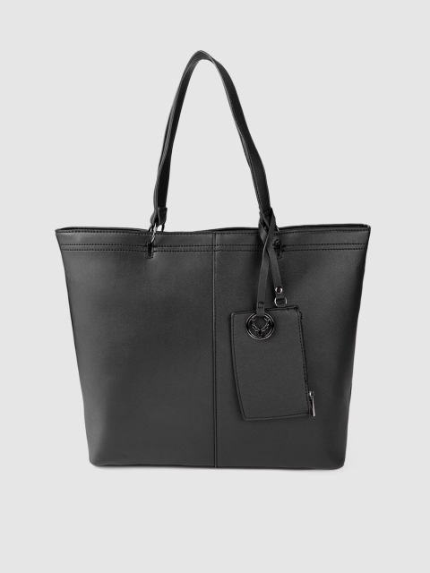 

Allen Solly Black Solid Shoulder Bag