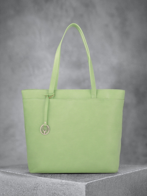 

Allen Solly Green PU Structured Shoulder Bag