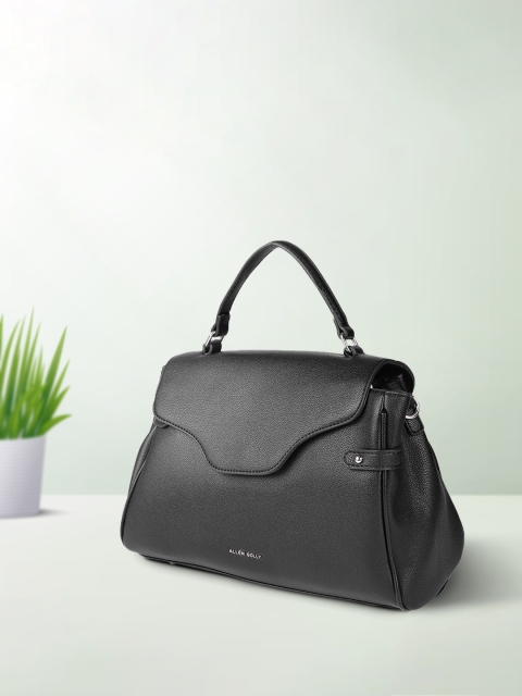 

Allen Solly Black Solid Satchel