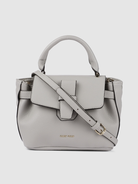 

Allen Solly Grey Solid Satchel