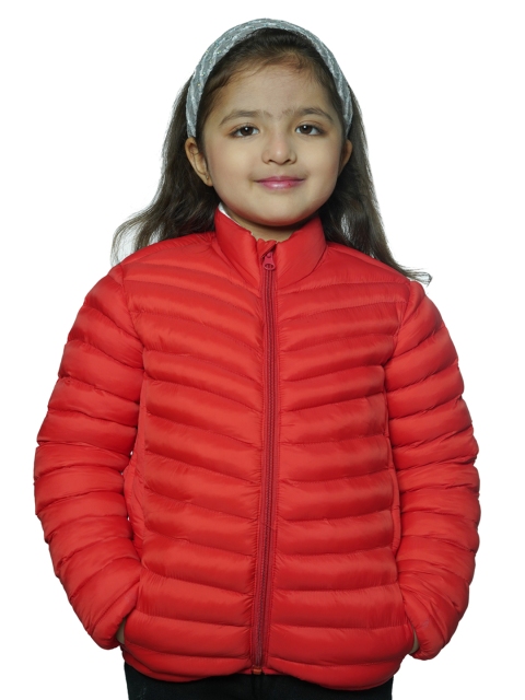 

GOJI Unisex Kids Red Puffer Jacket