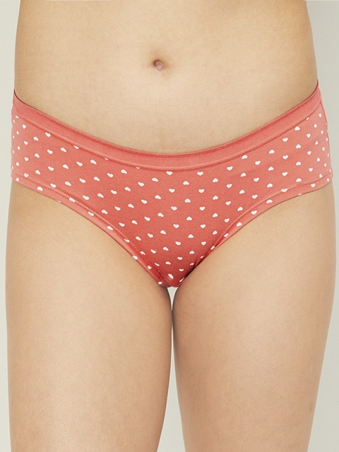 

Ginger by Lifestyle Women Coral Printed Briefs 8903735247820