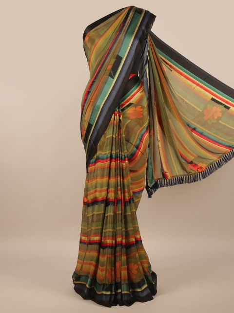 

Pothys Multicoloured Floral Printed Saree, Multi