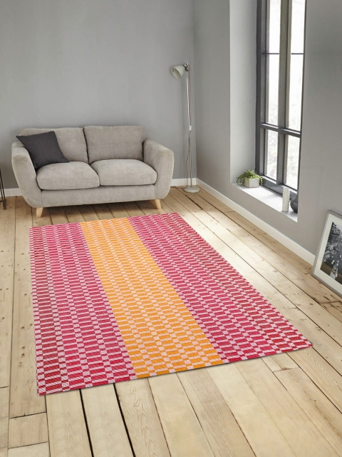 

KLOTTHE Multi Printed Cotton Anti-Skid Dhurrie