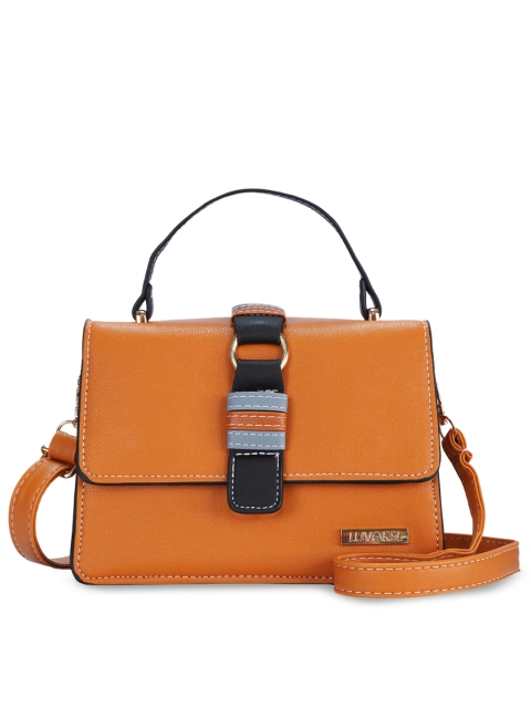 

Luvoksi Tan PU Structured Satchel