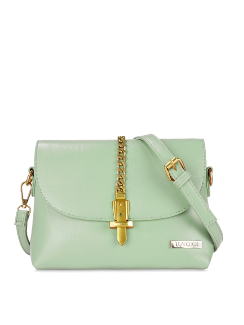 

Luvoksi Green PU Structured Sling Bag
