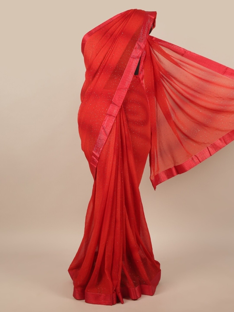 

Pothys Red Printed Saree