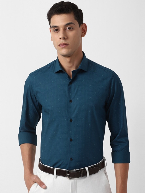 

Louis Philippe Sport Men Blue Slim Fit Opaque Casual Shirt