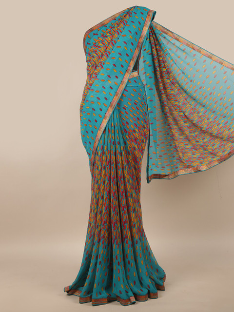 

Pothys Blue & Purple Saree