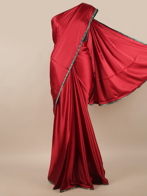 

Pothys Maroon & Blue Saree
