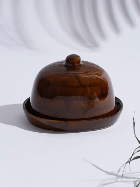 

Fabindia Brown Ceramic Glossy Bowl