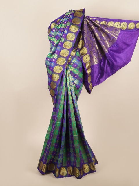 

Pothys Multicoloured Ethnic Motifs Art Silk Saree, Multi