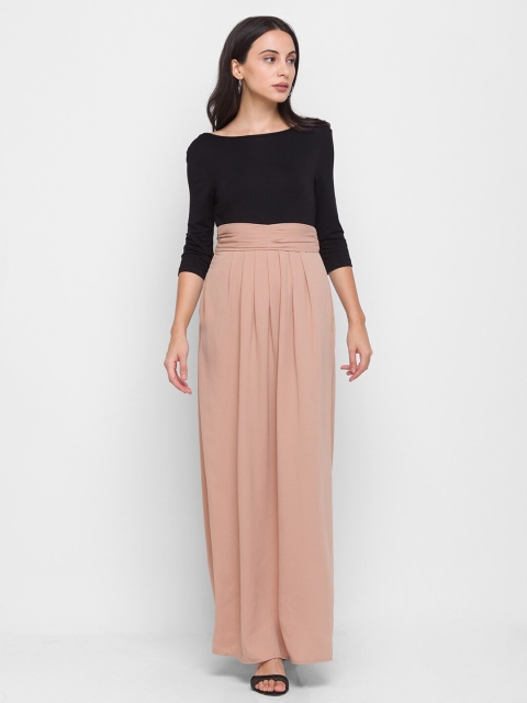 

LYKKEIN Multicoloured Colourblocked Maxi Dress, Multi