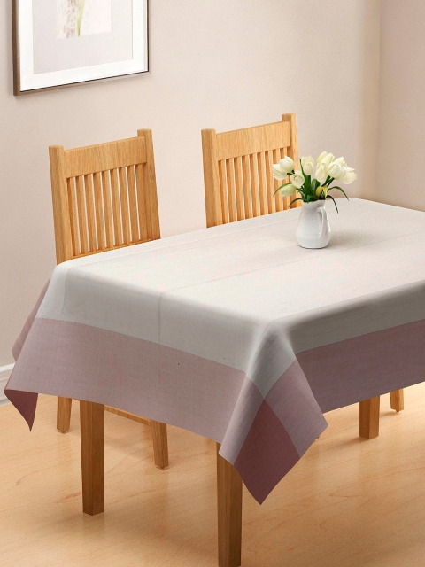 

Fabindia Pink & Beige Cotton Woven Design 2 Seater Table Covers
