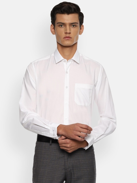 

Louis Philippe Men White Slim Fit Opaque Formal Shirt