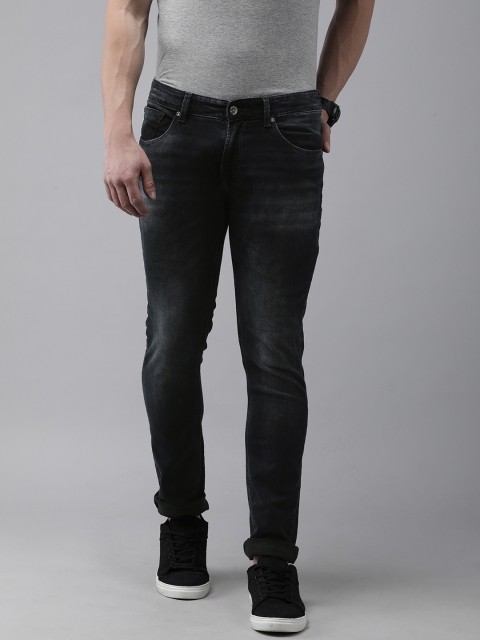 

SPYKAR Men Navy Blue Skinny Fit Low-Rise Light Fade Stretchable Jeans
