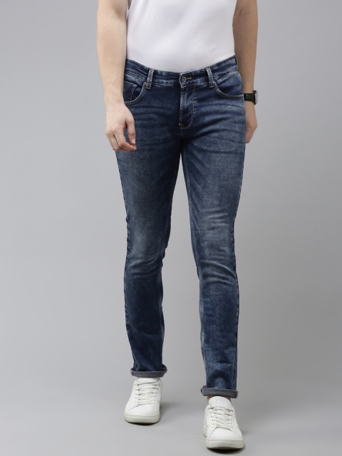 

SPYKAR Men Blue Skinny Fit Low-Rise Light Fade Stretchable Jeans
