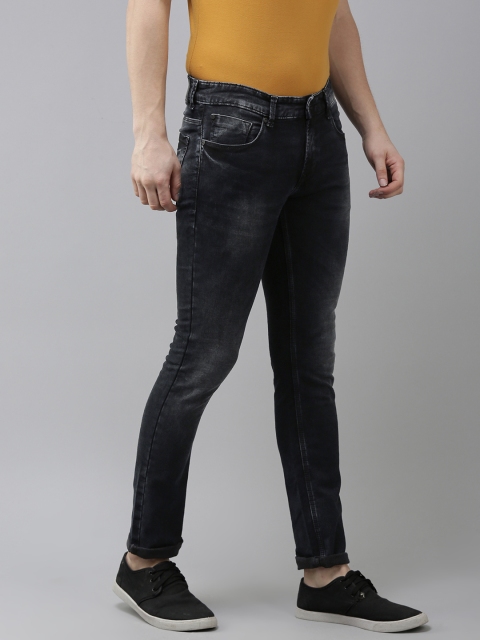 

SPYKAR Men Black Rover Fit Light Fade Stretchable Jeans
