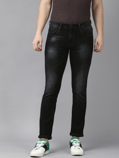 

SPYKAR Men Charcoal Low-Rise Light Fade Stretchable Jeans