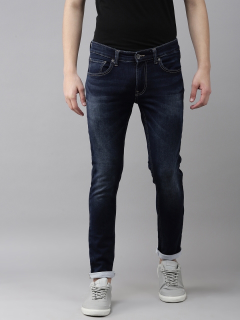 

SPYKAR Men Blue Super Skinny Fit Low-Rise Light Fade Stretchable Jeans
