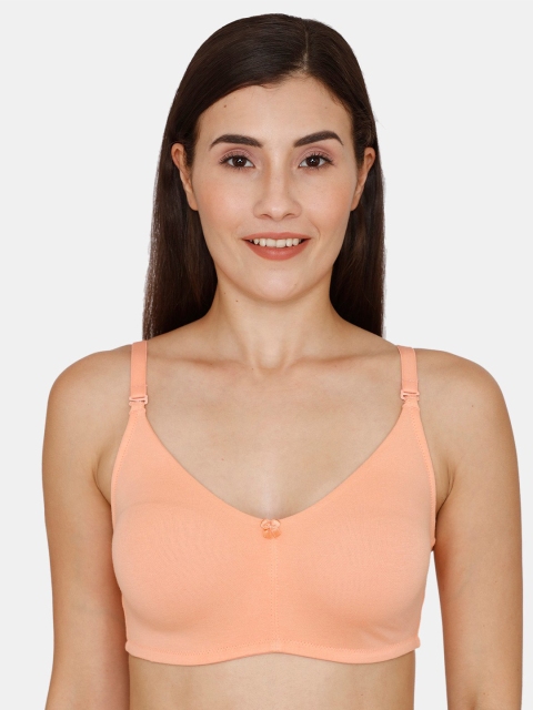 

Rosaline by Zivame Women Pink Solid Non Padded T Shirt Bra