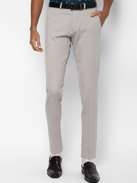 

Allen Solly Men Grey Formal Trousers