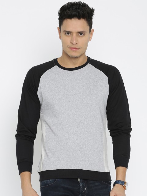 

American Crew Grey Melange & Black Sweatshirt