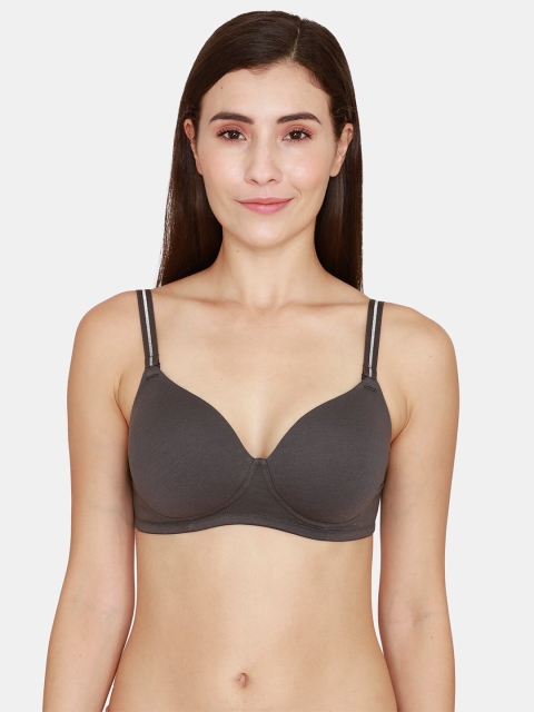 

Zivame Black T-shirt Bra Lightly Padded