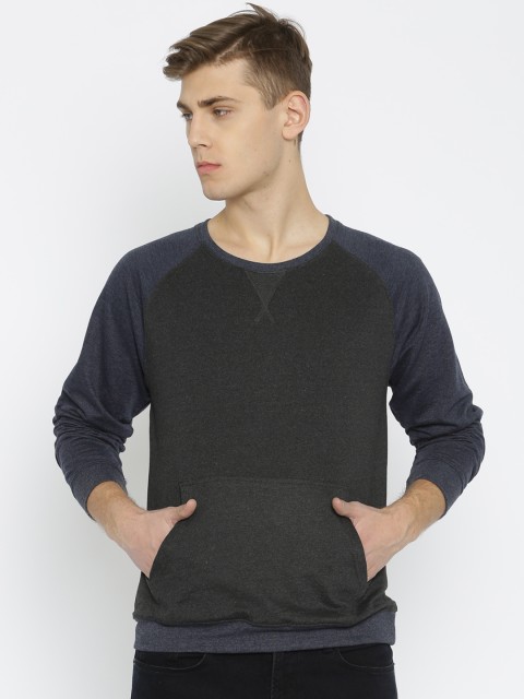 

American Crew Charcoal Grey & Navy Sweatshirt
