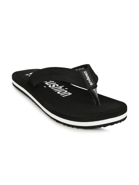 

Campus Women Black Thong Flip-Flops