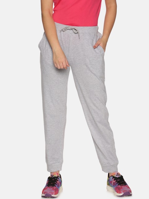 

BEVERLY BLUES Women Grey Melange Solid Joggers