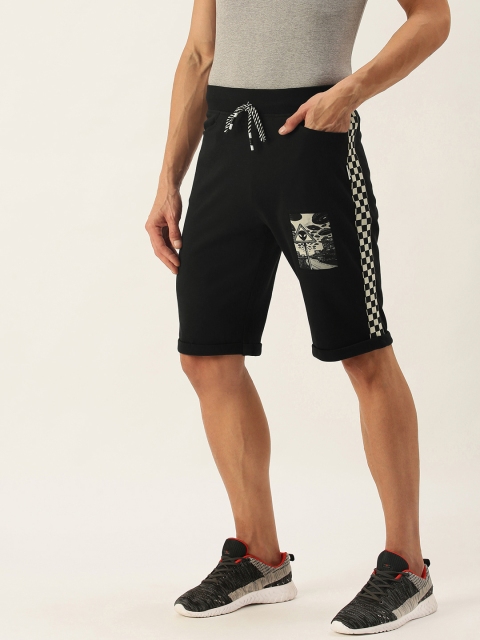 

Yuvraah Men Black Shorts