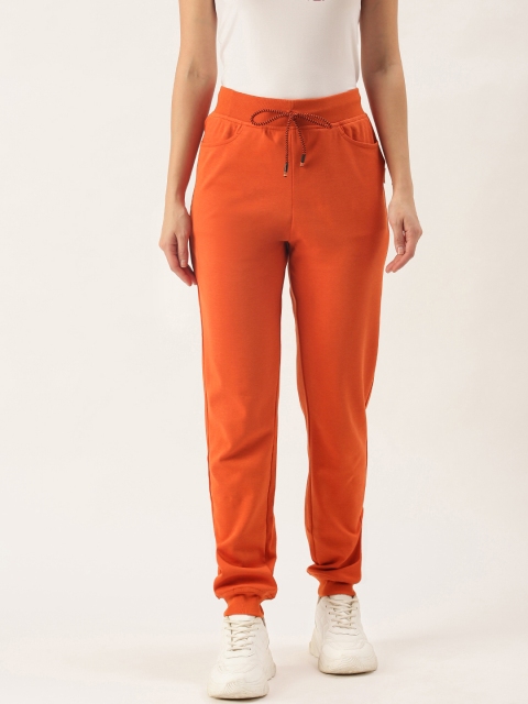 

Yuvraah Women Orange Rapid Dry Track Pants