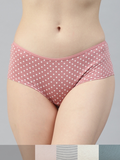 

Marks & Spencer Women Pack of 5 Hipster Briefs T615667S, Pink
