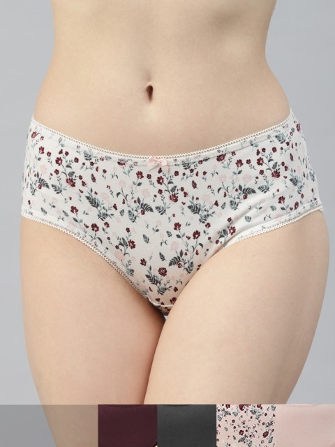 

Marks & Spencer Women Pack of 5 Hipster Briefs T612010X, Off white
