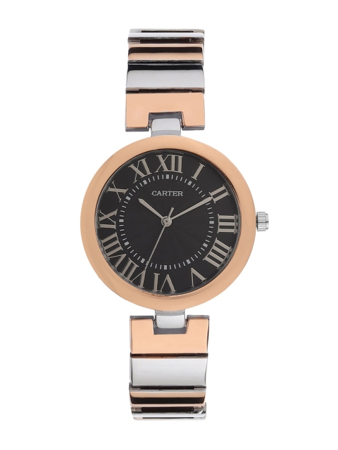 

Sandy D Carter Women Black & Rose Gold Toned Analogue Watch SD-Carter-13-BK2