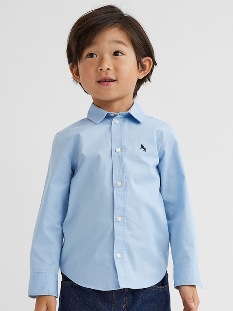 

H&M Boys Blue Cotton Shirt