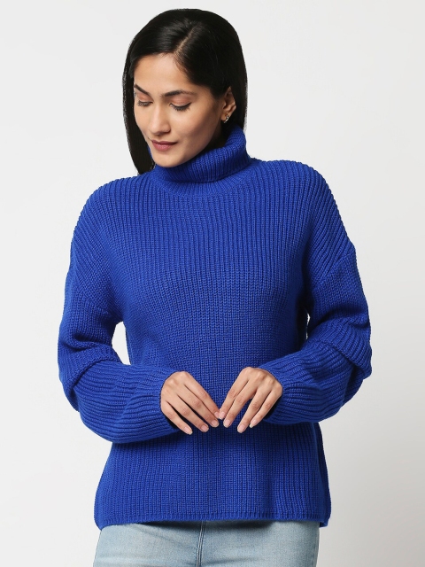 

20Dresses Women Blue Acrylic Pullover