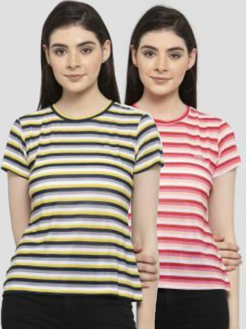 

armure Pack Of 2 T-Shirts, Yellow