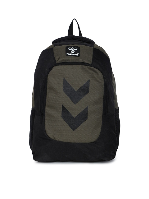

hummel Unisex Navy Blue & Grey Brand Logo Backpack