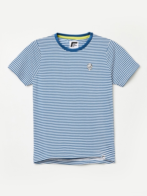 

Fame Forever by Lifestyle Boys Blue & White Striped T-shirt