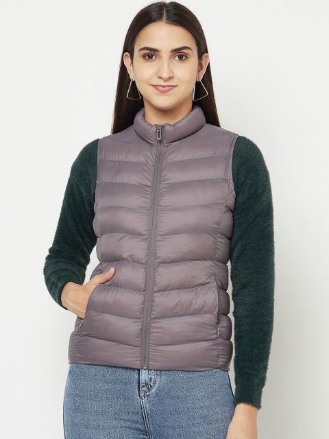 

METTLE Women Grey Padded Jacket