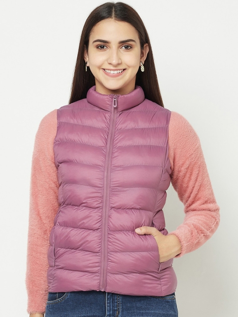 

METTLE Women Mauve Puffer Jacket